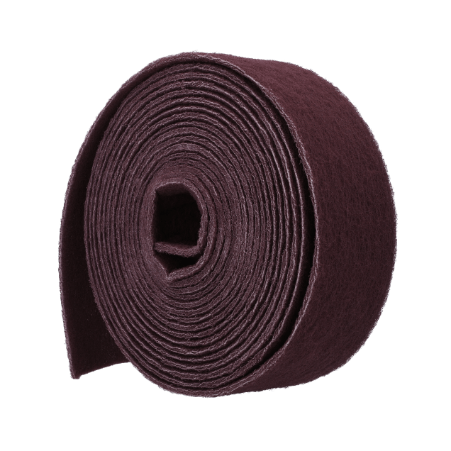 Norton Aluminum Oxide Maroon, Fast Cut General-Purpose Non-Woven Roll