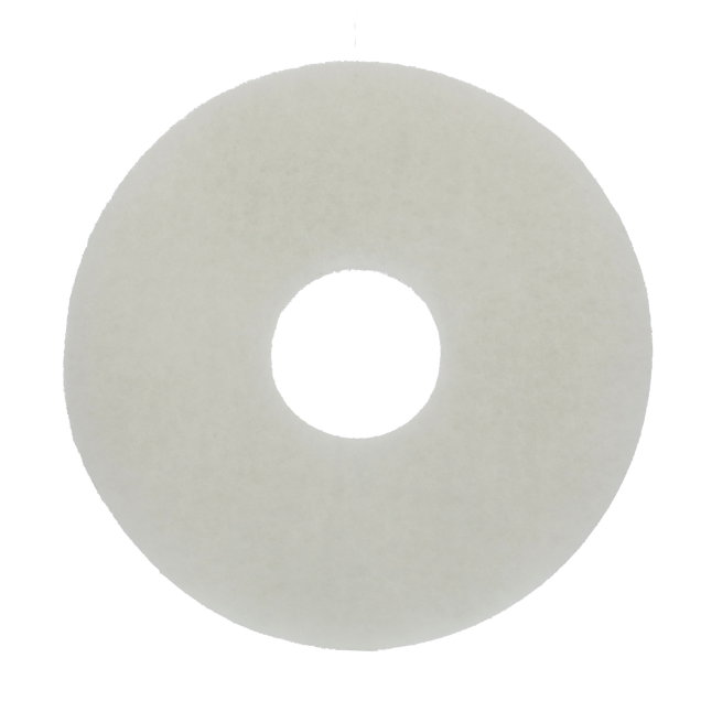 Norton Non-Woven Floor Polishing Pad - White Super Gloss Pad
