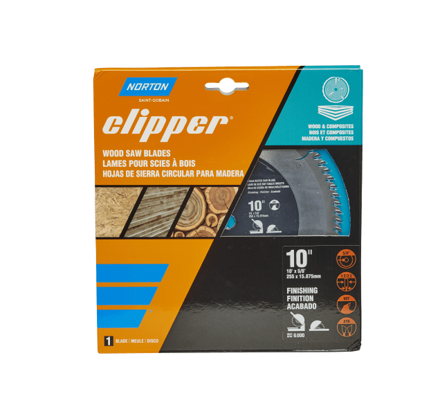 Norton Clipper Wood & Composite Blade for Table and Miter Saws
