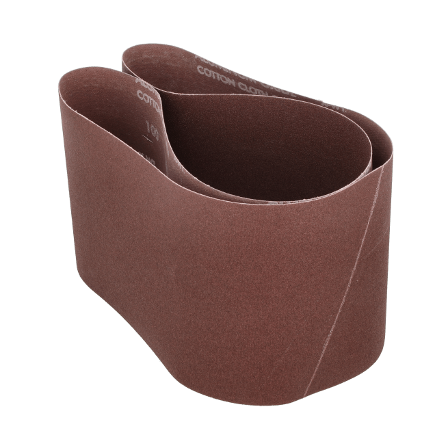 Norton Aluminum Oxide Benchstand Belts - 6 x 48 In. - 100 Grit
