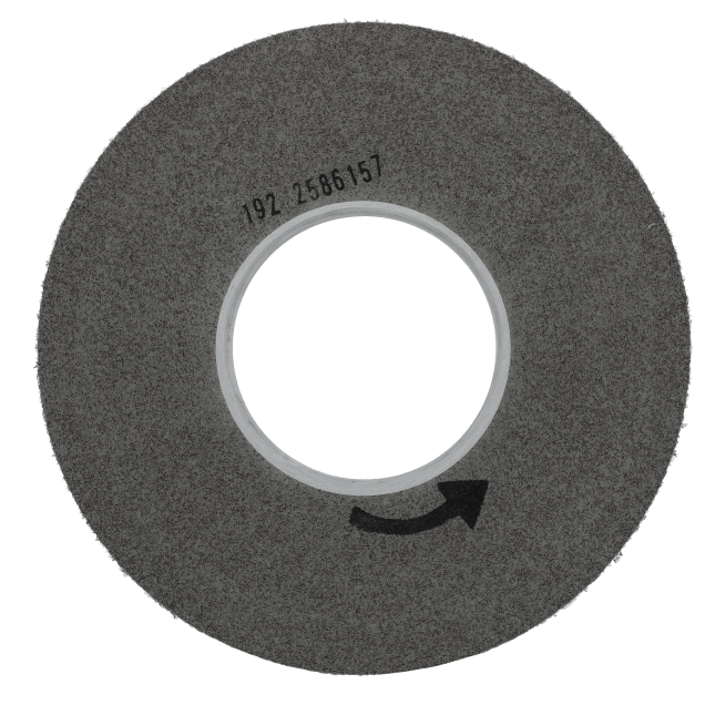 12 x 2 x 5 In. Bear-Tex Series 4000 Non-Woven Convolute Wheel 9 Density Silicon Carbide Fine Grit