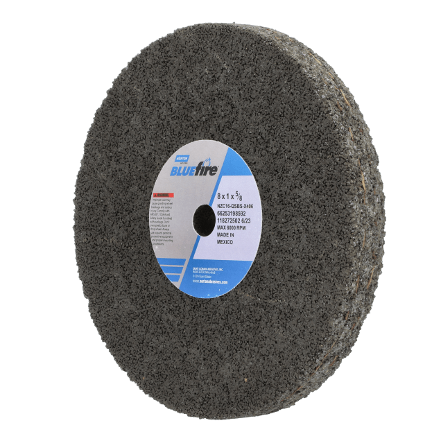 Norton BlueFire Portable Snagging Wheel - Type 01 Straight