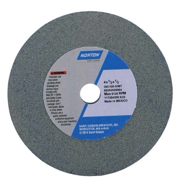 Norton 39C Silicon Carbide Toolroom Wheels - Type 01