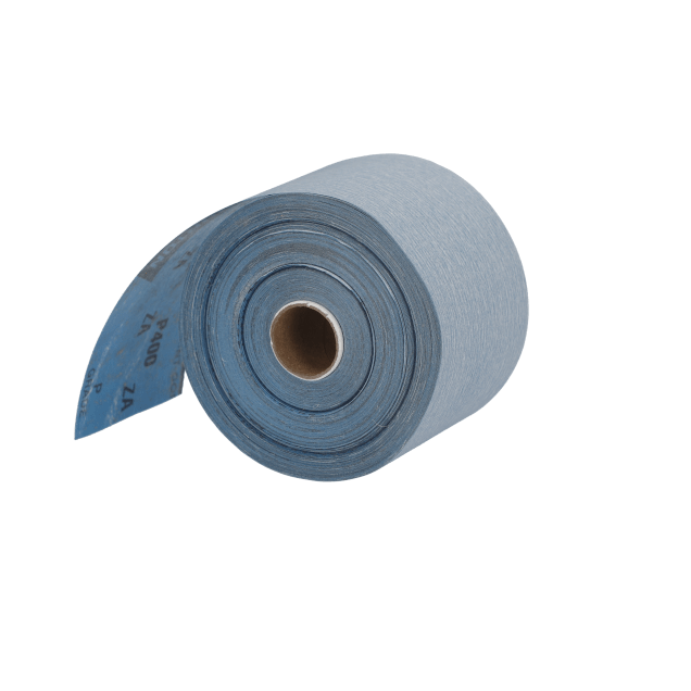 Norton Dry Ice No-Fil Ceramic Alumina PSA Paper Rolls - 2 3/4 " x 45 YD - P400