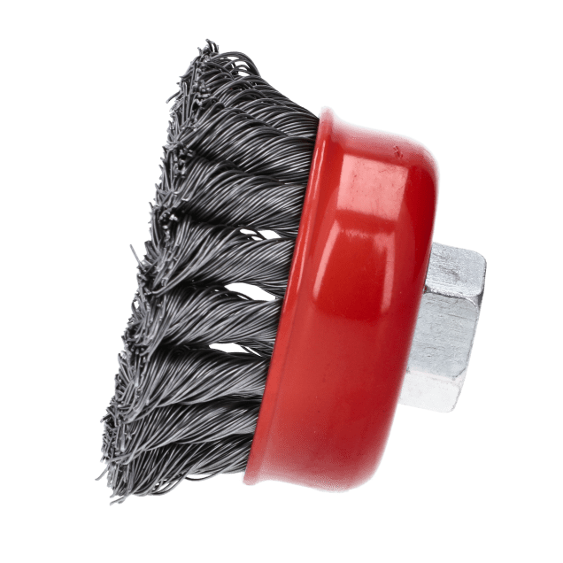 Norton Clipper Classic Twist Knot Wire Cup Brush - Steel
