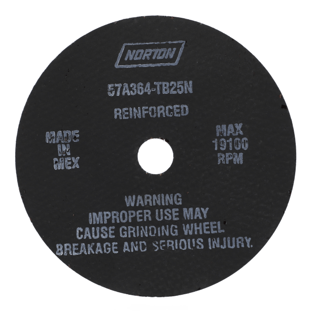 Norton 57A Small Diameter Reinforced Cut-Off Wheels - Type 41