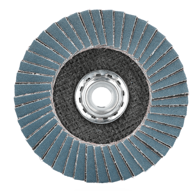 Norton Gemini R766 Aluminum Oxide Flap Disc - Type 29 Conical Fiberglass Back