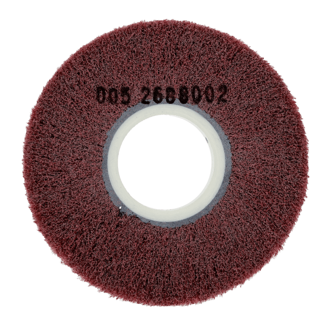 Norton Aluminum Oxide Medium Density Non-Woven Flap Wheels - with Arbor Hole