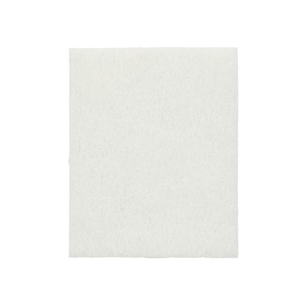 Norton Synthetic Steel Wool Pads - 4 3/8 x 5 1/2 - White Super Fine