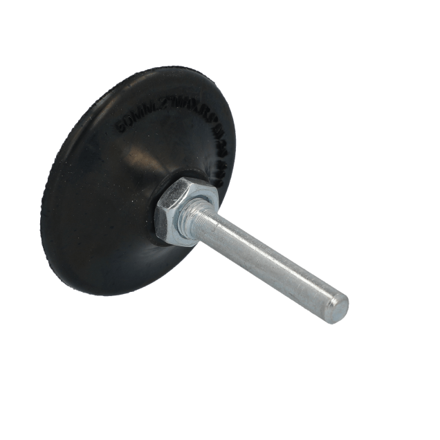 Merit Hard Density Back-up Pad for Rapid Prep & Surface Prep Quick-Change Discs - 2" x 1/4" - Hard