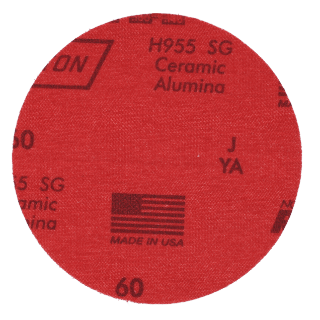 Norton Ceramic Alumina Hook & Loop Paper Disc