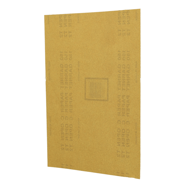 Norton Garnet Open Coat Paper Sheet - 9 x 11" - C150