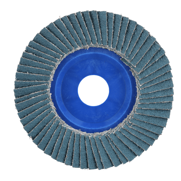 Norton BlueFire ZA Center Mount Plastic Flat Flap Disc | Norton