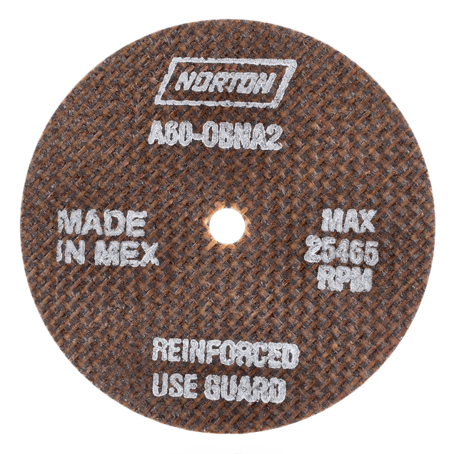 Norton Small Diameter Cut-Off Wheels - OBNA2 Type 41