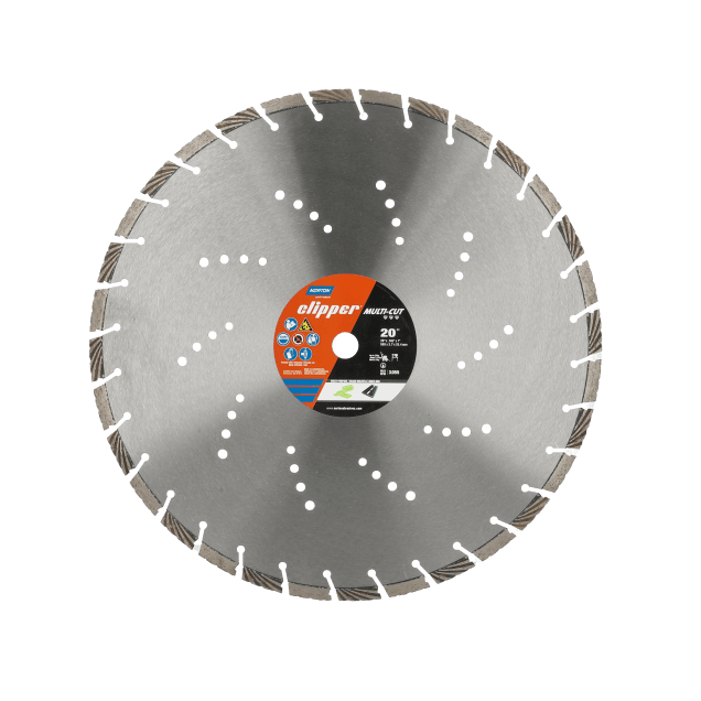 Norton Clipper Multi-Cut High-Speed Diamond Blade - 20 x 145 x 1