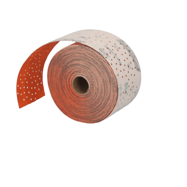 Norton Blaze Multi-Air Cyclonic Paper Perforated H&L Vacuum Roll - 2-3/4" x 13 yd - P80