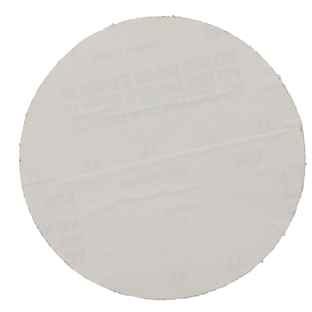 Norton Adalox Aluminum Oxide Paper PSA Disc - 6" - P40