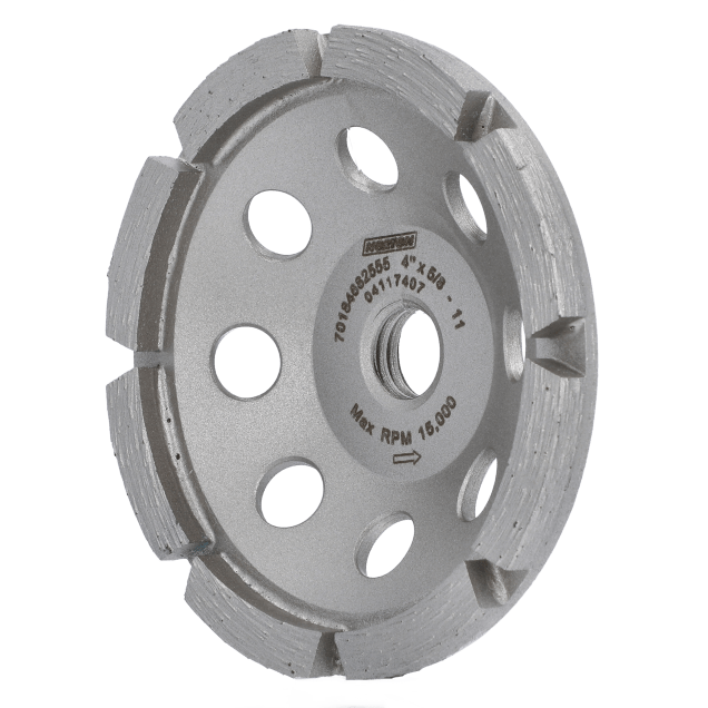 Norton Clipper Single Row Diamond Cup Grinder Blade