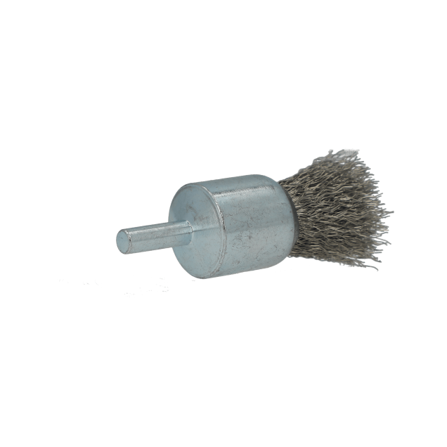 Norton ByNorton Crimped Wire End Brush - 1" - Stainless Steel