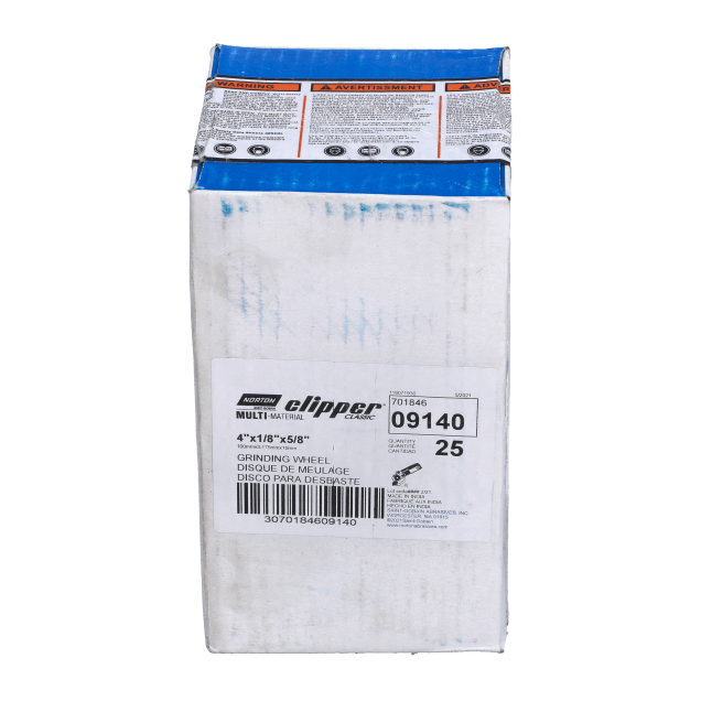 Norton Clipper Classic Depressed Center Wheel for Cutting-off - Type 42 -  Packaged