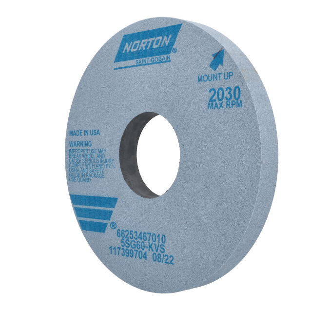 Norton SG Ceramic Alumina Cylindrical Wheel - Type 01 Straight