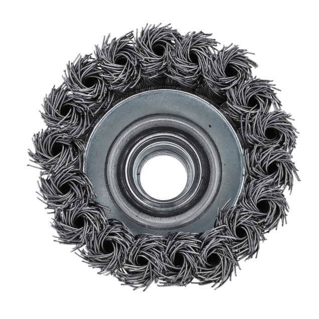 Norton Clipper Classic Twist Knot Wire Cup Brush - Steel