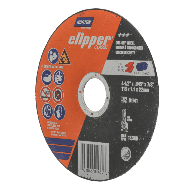 Norton Clipper Classic Right Angle Cut-off Wheel - Type 01