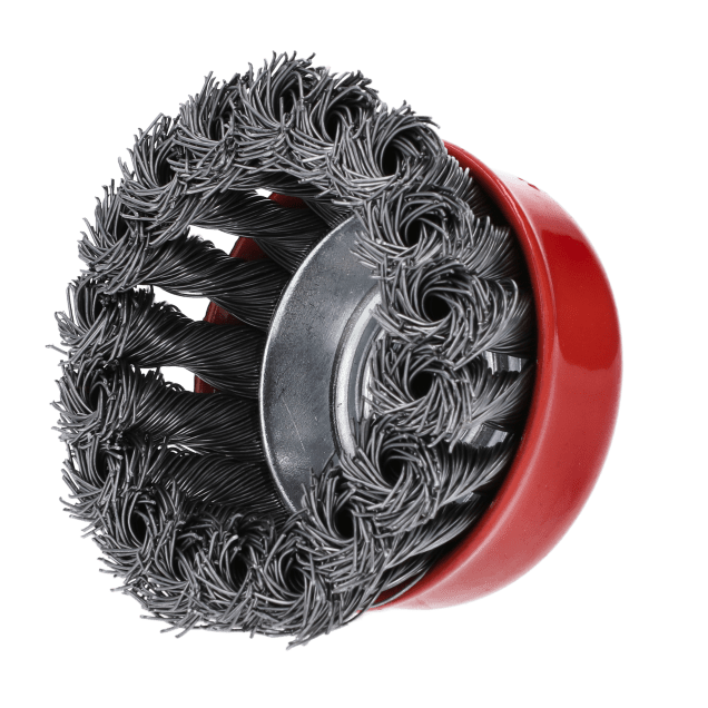 Norton Clipper Classic Twist Knot Wire Cup Brush - Steel