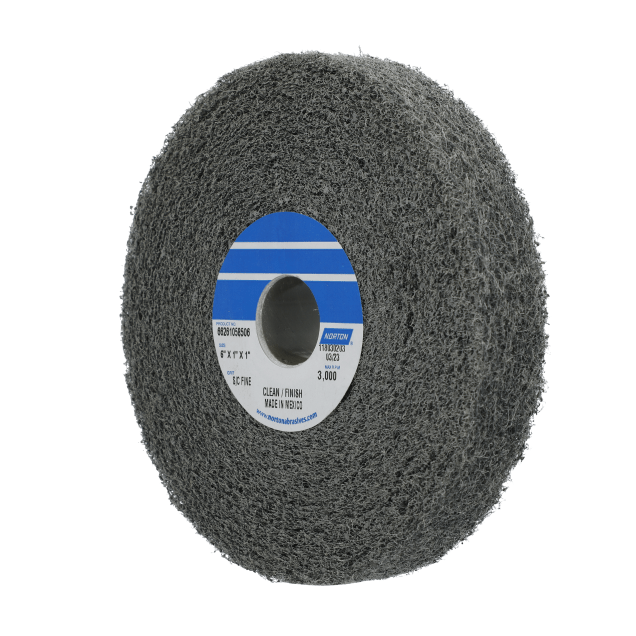 Norton Silicon Carbide Clean & Finish Non-Woven Convolute Wheel