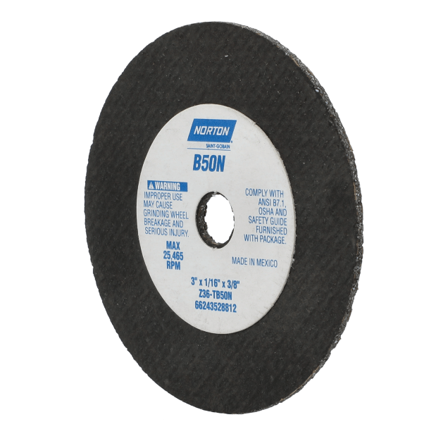 Norton NorZon Plus Small Diameter Cut-off Wheel