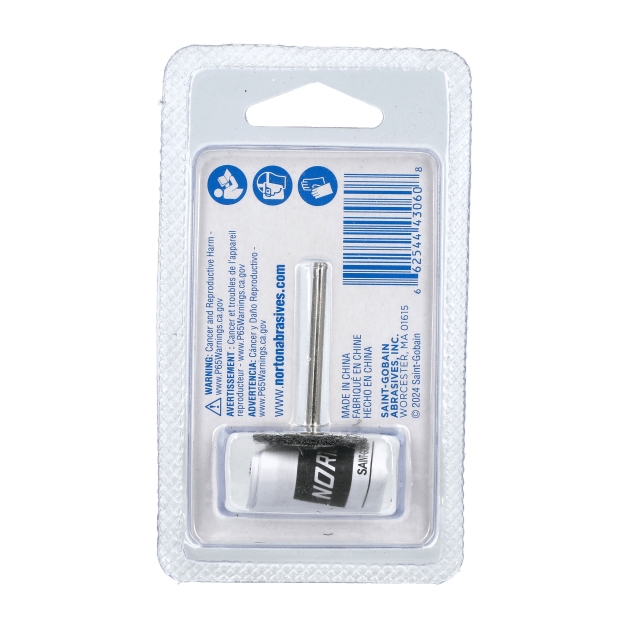 Norton By Norton Crimped Wire Wheel Brush - 1" - Carbon Steel