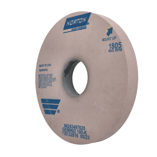 Norton Gemini2 Cylindrical Precision Grinding Wheels
