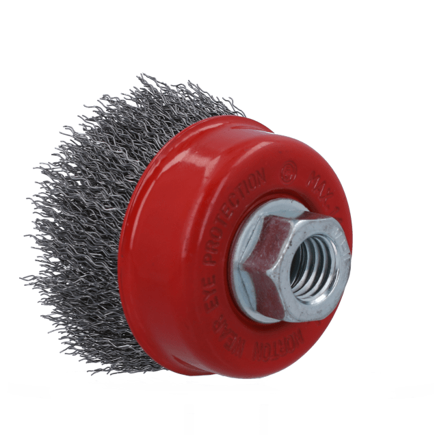 Norton Clipper Classic Crimped Wire Cup Brush - Steel