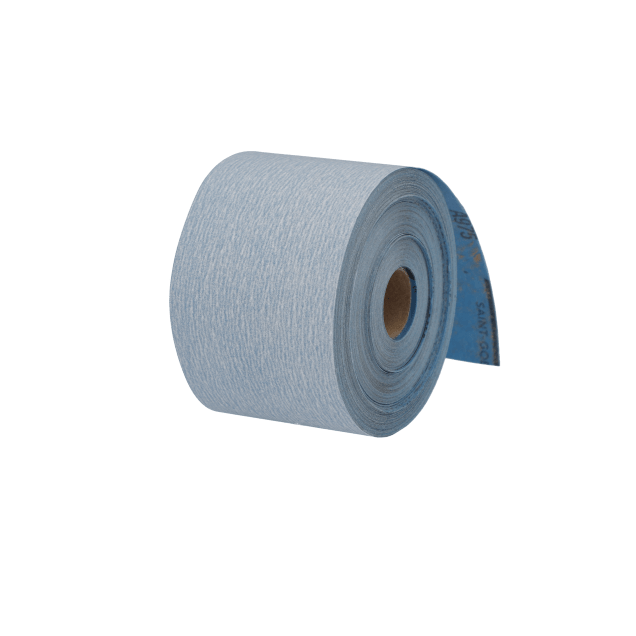 Norton Dry Ice No-Fil Ceramic Alumina PSA Paper Rolls - 2 3/4 " x 45 YD - P400