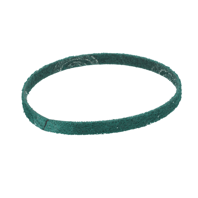 Norton Vortex Rapid Blend Aluminum Oxide Non-Woven File Belt - 1/2" x 18" - Fine