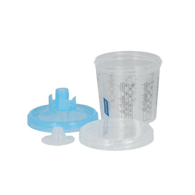 Norton Vented Paint Cup System - 300ml 125μ Kit