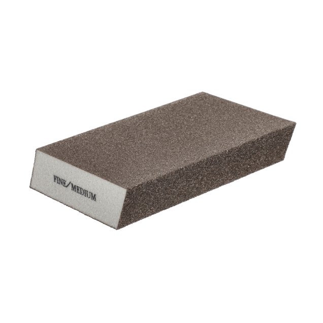 Norton MultiSand Dual Angle Abrasive Sponge - 4  7/8  X  2 7/8  X  1