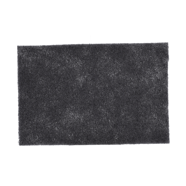 Norton Bear-tex Non-Woven Hand Pad - 6 x 9 - Gray General Cleaning - Very-Fine Aluminum Oxide