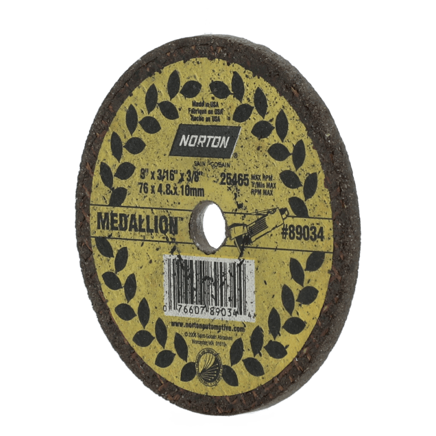 Norton Medallion Small Diameter Cut-Off Wheel