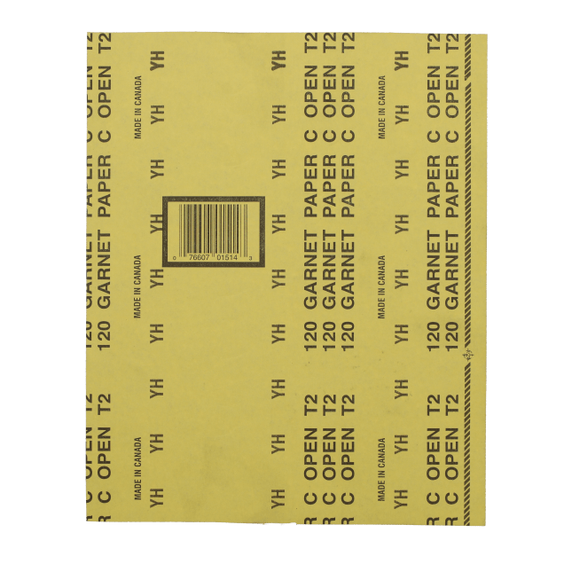 Norton Garnet Paper Sheet
