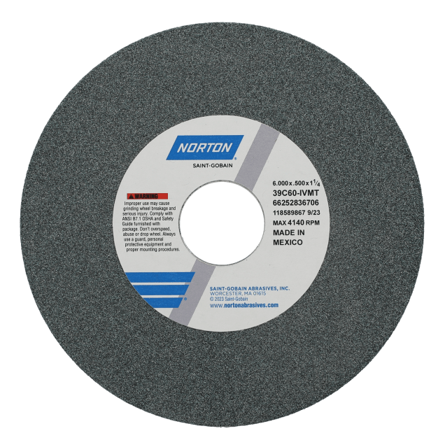Norton Green Silicon Carbide Toolroom Wheel - Type 01 Straight
