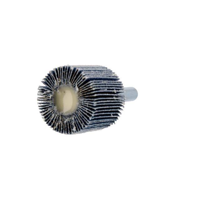 Norton Merit 1 x 1 In. 1/4 Shank Mini Flap Wheel Zirconia Alumina