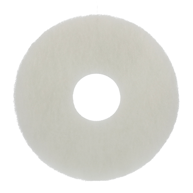 Norton Non-Woven Floor Polishing Pad - White Super Gloss Pad