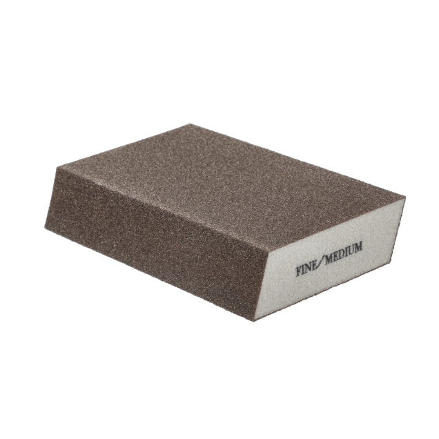 Norton MultiSand Dual Angle Abrasive Sponge - 4  7/8  X  2 7/8  X  1