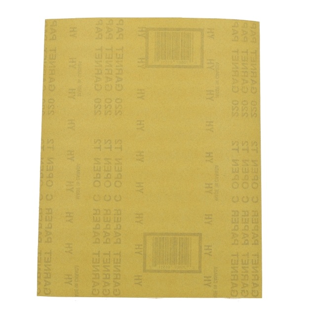 Norton Garnet Paper Sheet