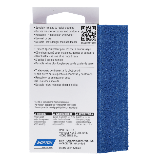 Norton ProSand 5X Multi-Angle / Moulding Abrasive Sponge