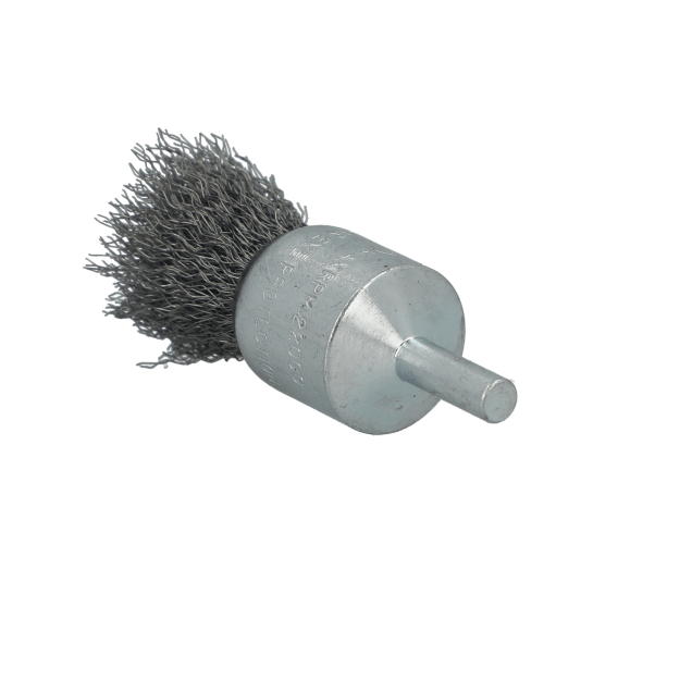 Norton By Norton Crimped Wire End Brush - 1" - Carbon Steel