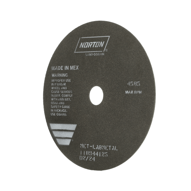 Norton Metal Lab Toolroom Cut-off Wheel - Type 01 -10 X 1-16 X 1_1-4