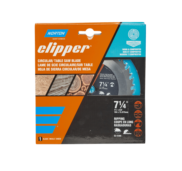 Norton Clipper Wood & Composite Blade for Circular and Table Saws