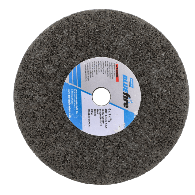 Norton BlueFire Portable Snagging Wheel - Type 01 Straight